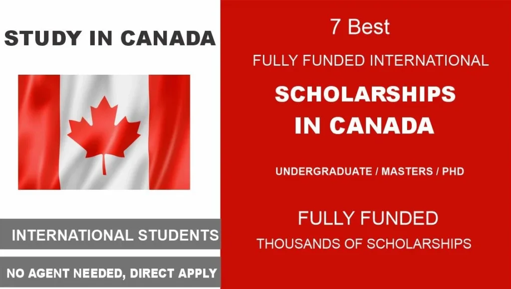 7 Best Fully Funded Scholarships in Canada for 2025–2026